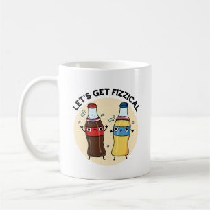 Lasst uns den fizzenhaften, lustigen Soda Pop Pun  Kaffeetasse
