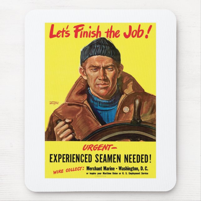 Lasst uns den Job beenden! Mousepad (Vorne)