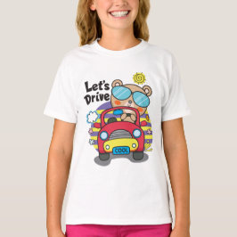 Lasst uns den kleinen Bären auf dem Car Funny Nied T-Shirt