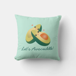 Lasst uns den lustigen Niedlichen Avocados Pun Spa Kissen