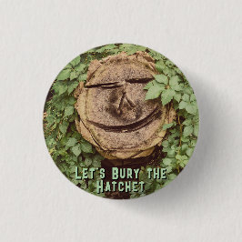 "Lasst uns den Schläger begraben" Button