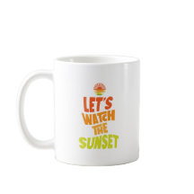 Lasst uns den Sonnenuntergang beobachten