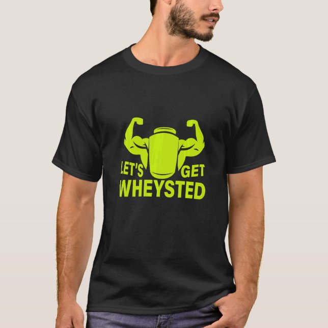 Lasst uns die Bodybuilding des Schwergewichtsstift T-Shirt (Vorderseite)