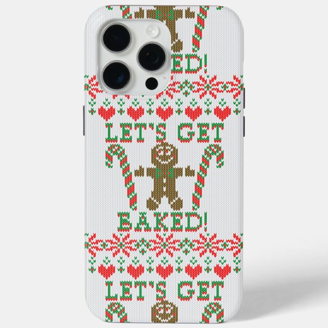 Lasst uns die Lebkuchenspieße gebacken bekommen Case-Mate iPhone Hülle (Rückseite)