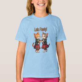 Lasst uns die orangefarbenen Katzen tanzen - Ceili T-Shirt