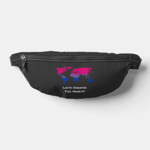 Lasst uns die Welt verändern  Bauchtasche