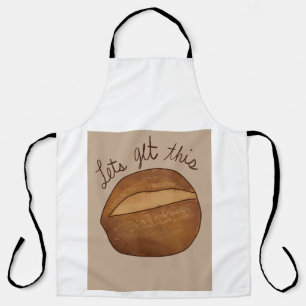 Lasst uns dieses Brot Apron bekommen Schürze