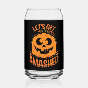 Lasst uns ein gestricktes Tipsy Halloween Jack-O’- Dosenglas