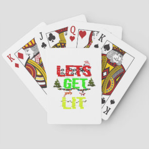 Lasst uns ein klassisches, lustiges Retro bekommen Spielkarten