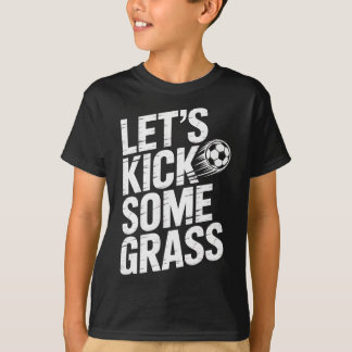 Lasst uns ein paar lustige Fußballliebhaber-Spiele T-Shirt