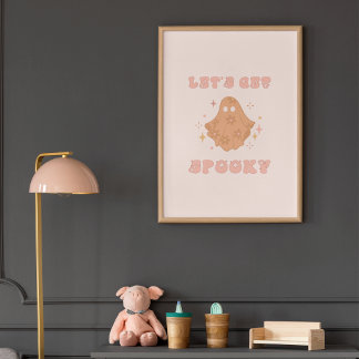 Lasst uns ein Spooky Wall Art Poster bekommen