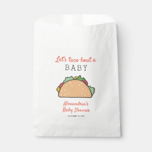 Lasst uns eine Babydusche kaufen Geschenktütchen