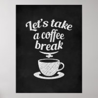 Lasst uns eine Kaffeepause machen