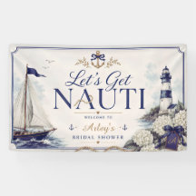 Lasst uns eine nautische Brautparty feiern
