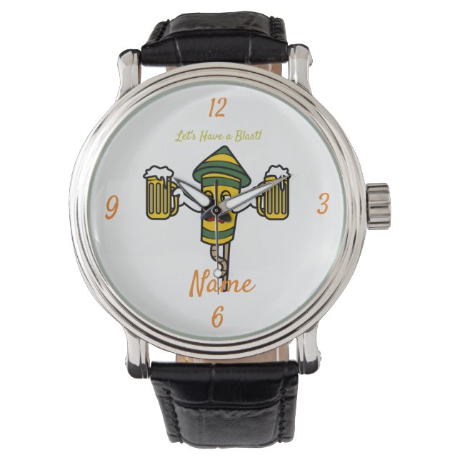 Lasst uns eine stürmische Thunder-Cove haben Armbanduhr (Vorderseite)