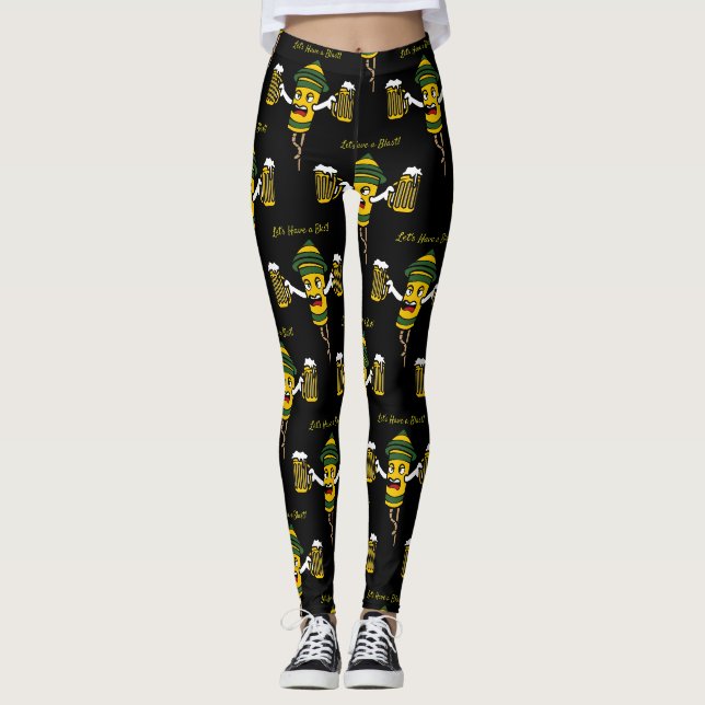 Lasst uns eine stürmische Thunder-Cove haben Leggings (Vorderseite)