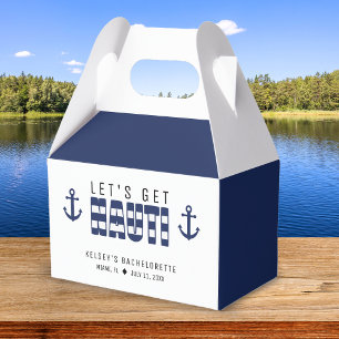 Lasst uns eine wilde Junggesellinnenparty feiern Geschenkschachtel