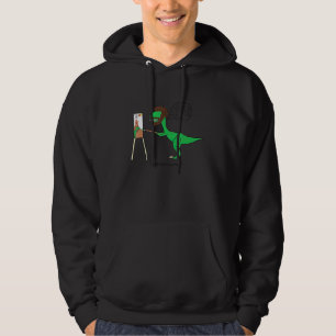 Lasst uns einen glücklichen kleinen Fleischfresser Hoodie