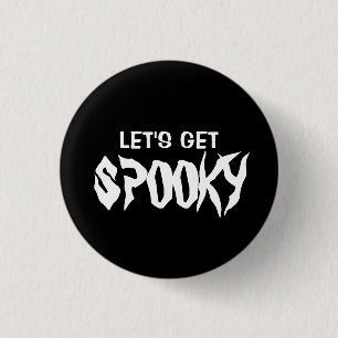 Lasst uns einen lustigen Halloween-T - Shirt bekom Button