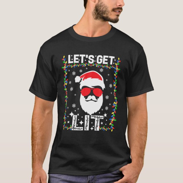 Lasst uns einen üppigen Weihnachtskrüger bekommen T-Shirt (Vorderseite)