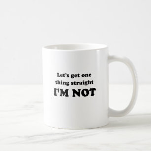 Lasst uns eines klarstellen kaffeetasse