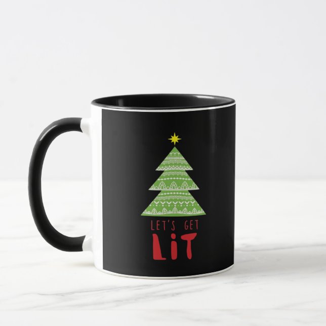 Lasst uns einfach Lit Essential Graphic Tasse (Links)