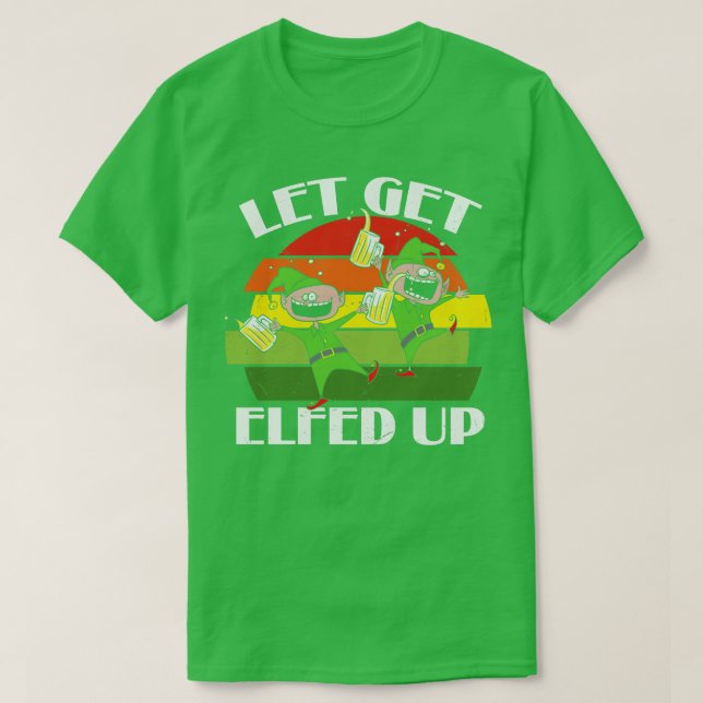 Lasst uns Elf werden T-Shirt (Design vorne)