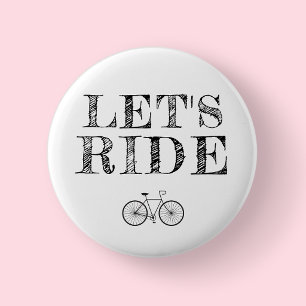 Lasst uns Fahrradfahren Nationaler Radmonat Radfah Button
