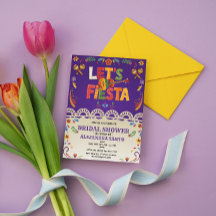 Lasst uns feiern: Brautbad Mexican Floral