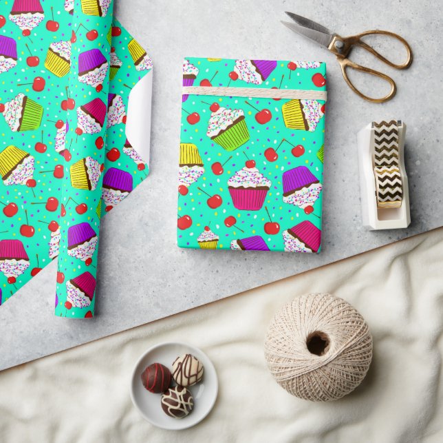 Lasst uns feiern geschenkpapier (Kunsthandwerk)