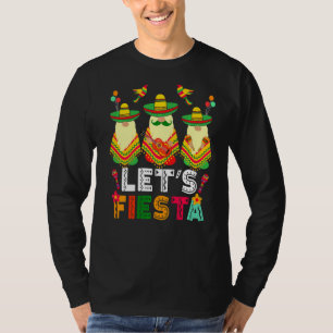 Lasst uns Fiesta Cinco De Mayo Latin Gnomes Mexica T-Shirt