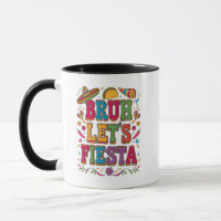 Lasst uns Fiesta Cinco De Mayo Tasse – Buntes Mexi