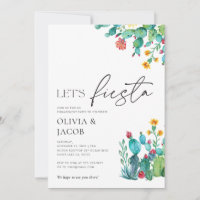 Lasst uns Fiesta Mexican Engagement Party machen