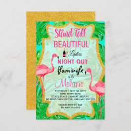 Lasst uns "Flamingle Ladys Night Out" einladen Einladung