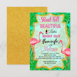 Lasst uns "Flamingle Ladys Night Out" einladen Einladung