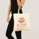 Lasst uns Flamingle Tropical Bachelorette Tote Bag Tragetasche (Vorderseite (Produkt))