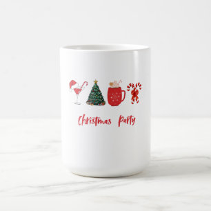 Lasst uns fröhlich sein – Lustige Weihnachtsfeier Kaffeetasse