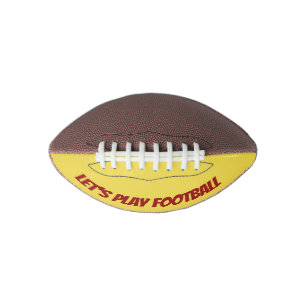Lasst uns Fußball spielen Football