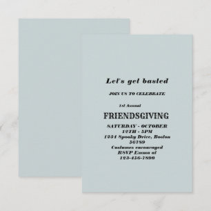 Lasst uns gebastelt werden   Einladung der Freunde