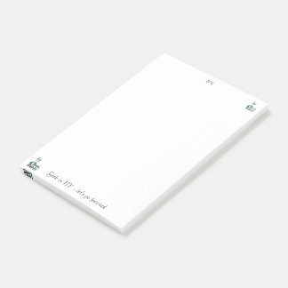 Lasst uns Geek in NY vorwärts gehen Post-it Klebezettel