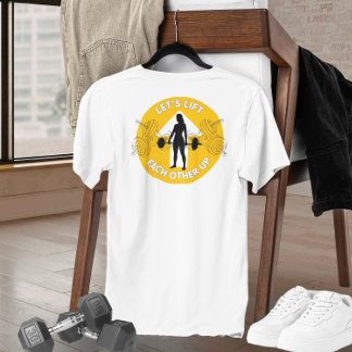 Lasst Uns Gegenseitig Unterstützen Motivations-T-S Tri-Blend Shirt