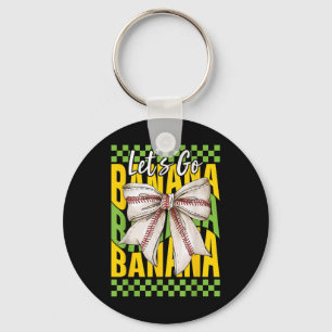 Lasst uns gehen Banana Coquette Schleife Banana Li Schlüsselanhänger
