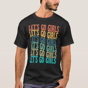 Lasst uns gehen Mädchen Cowgirl Stiefel 2 T-Shirt