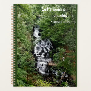 Lasst uns gehen und Wasserfall planen Planer