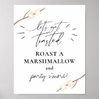 Lasst uns getoastet S'more Marshmallow