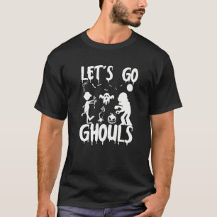 Lasst uns Ghouls Ghost Halloween Beängstigende Kos T-Shirt