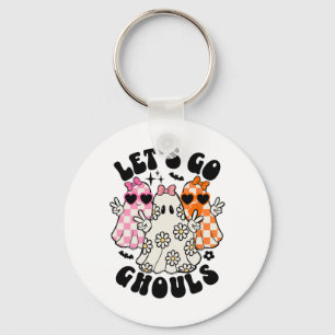 Lasst uns Ghouls Halloween Ghost Flora Spooky Seas Schlüsselanhänger