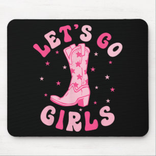 Lasst uns Girls Bridesmaid Bride Squad Nashville B Mousepad