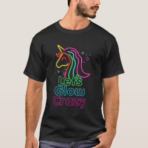Lasst uns glänzen glänzendes Py Unicorn T-Shirt