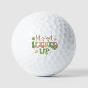 Lasst uns glücklich werden golfball